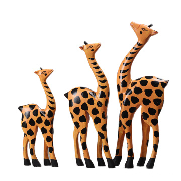 Марки ФК оптом художественные материалы фигуры жираф игрушка деревянная ремесло